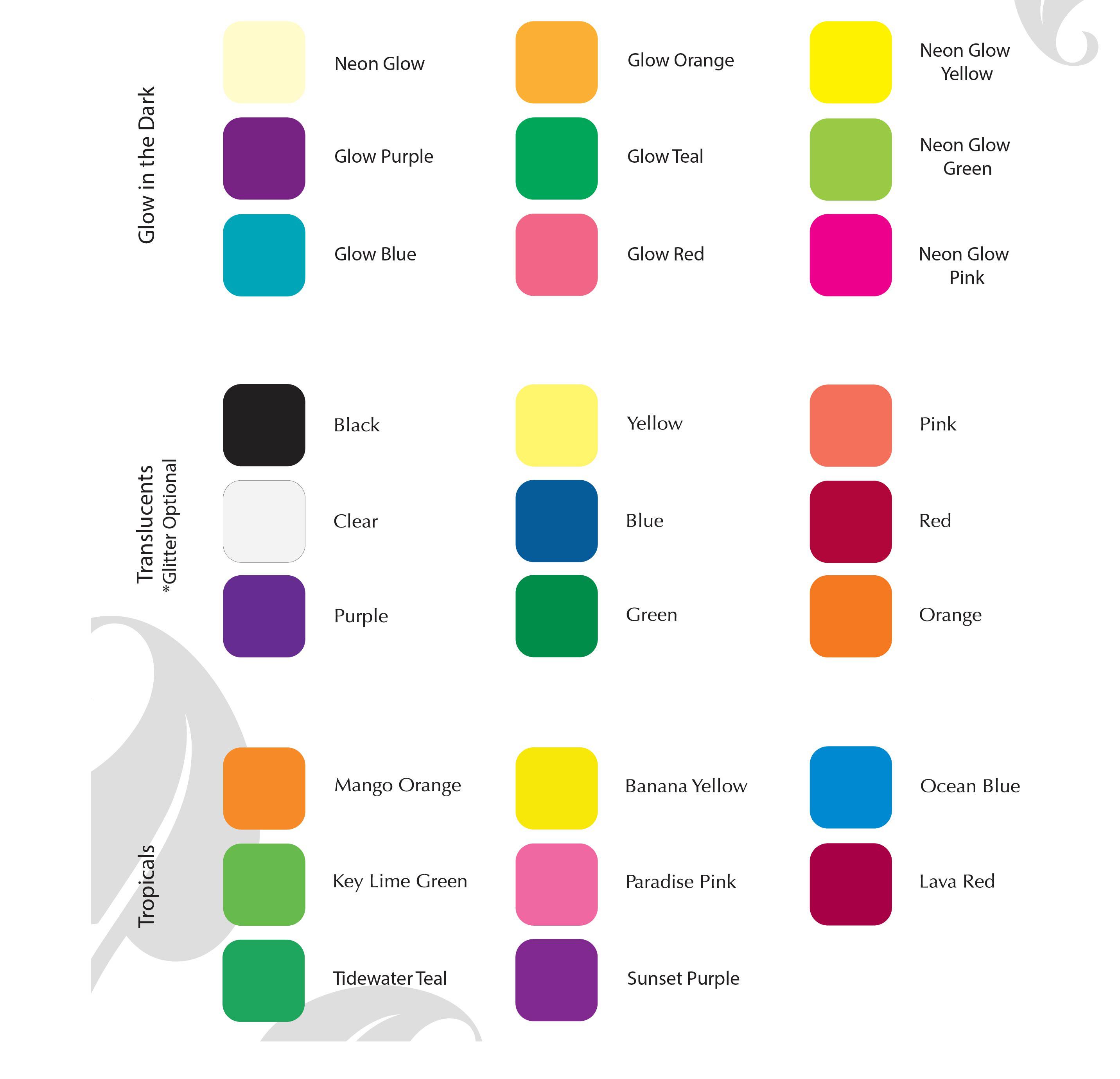 Healthy Color Chart
